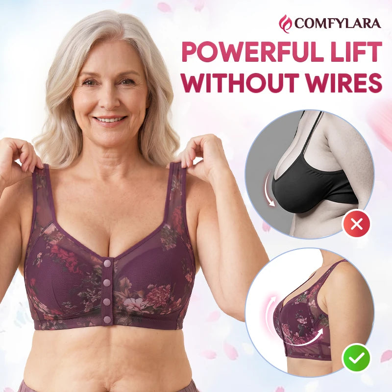 ComfyLara - Instant Cool & Easy-Snap Bra For Seniors