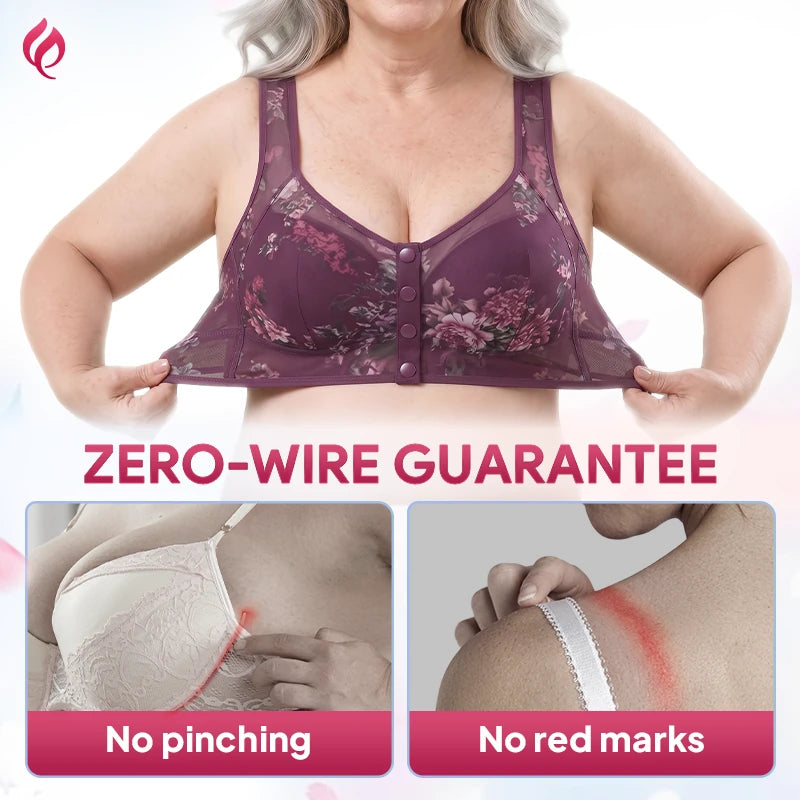 ComfyLara - Instant Cool & Easy-Snap Bra For Seniors